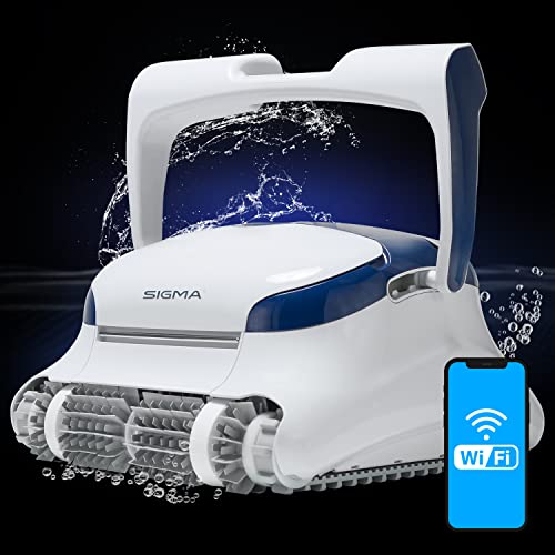 Dolphin Sigma Robotic Pool Cleaner with Wi-Fi, Gyroscope