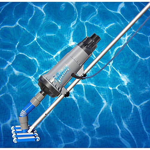 The VacDaddy Portable Pool Vacuum with NO Battery Required! Plug It in and Just Vac It